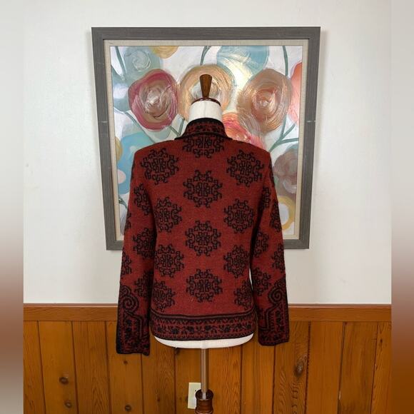Beautiful Millma Bolivia Alpaca Sweater Coat! - Picture 5 of 8